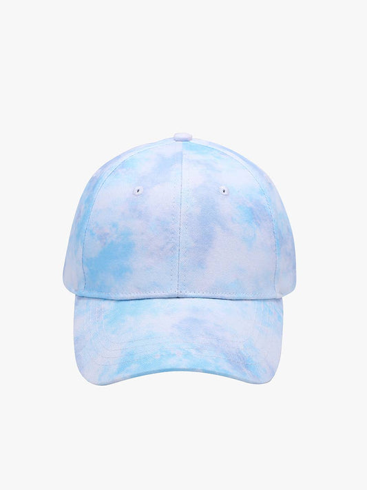 Luca Tie Dye Cap: Blue/Pink