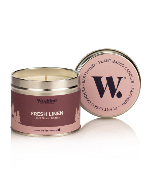 Fresh Linen Tin Candle